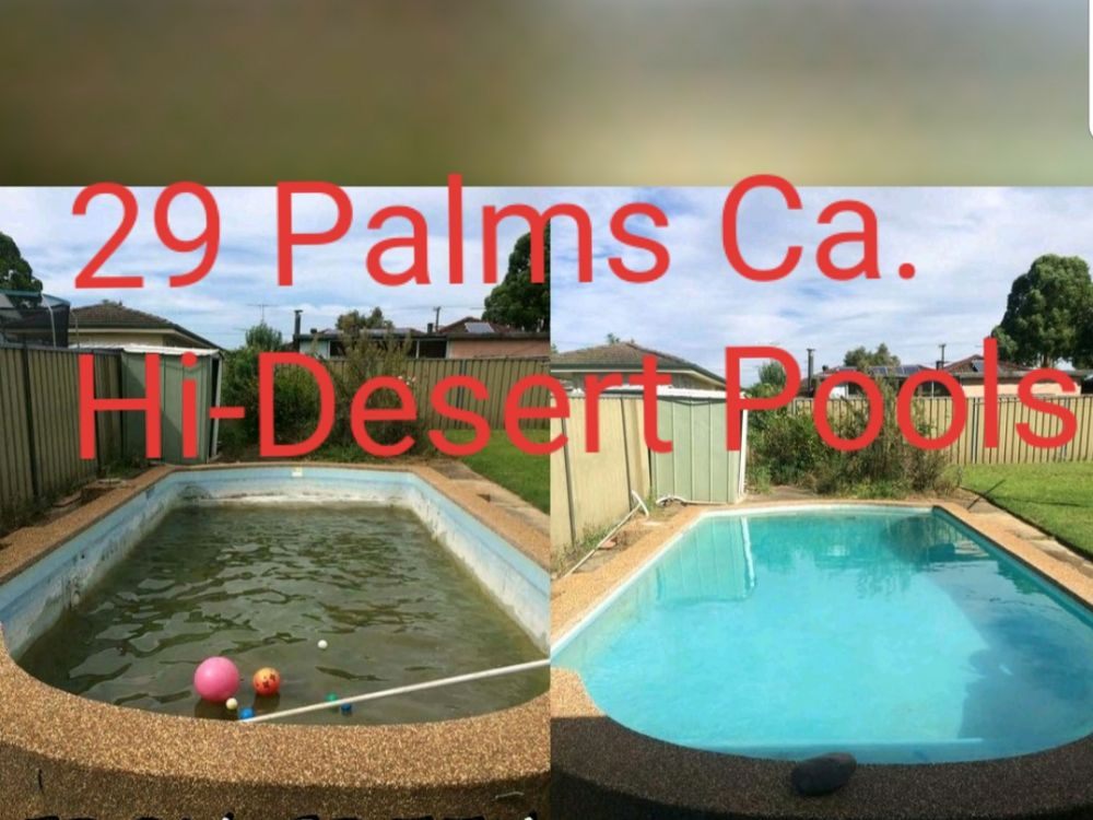 Pool Cleaned in 29 Palms, CA